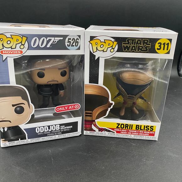 2Funko Pops Odd Job / ZORII BLISS (C2) - Picture 1 of 7